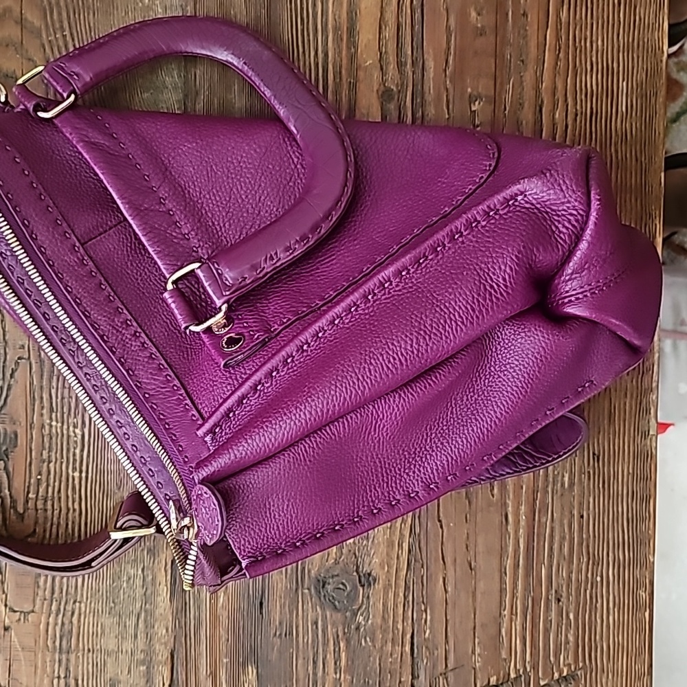 Ted Baker London Purple small tote - Picture 6 of 10